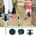 thumbnail image 2 of Water Pipe Supports Guide Wheels Garden Hose Guide Peg Stake Hose Guide N Hots, 2 of 8