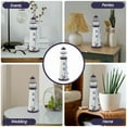 thumbnail image 3 of BEADCEST Farol Azul De Hierro Para Vintage Con Soporte Para Vela Colgante, 3 of 8