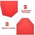 thumbnail image 4 of IFANLANDOR 1Pcs Red Slow Moving Vehicle Triangle Sign for Road Safety 15.72X13.76X0.02In, 4 of 5