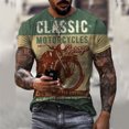 thumbnail image 1 of Nueva camisa informal de manga corta con solapa para hombres Eccomum TTA40-539 4XL, 1 of 4