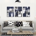 thumbnail image 2 of Abstract Art 3-panel Canvas Wall Art for Living Room Bedroom Canvas Prints Painting Abstract Wall Decor on Office Decor Bathroom Decor Kitchen Home Decor Poster Artwork Wall 12x16inch, 2 of 6