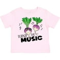 thumbnail image 3 of Inktastic Turnip the Music Partying Vegetables Boys or Girls Toddler T-Shirt, 3 of 5