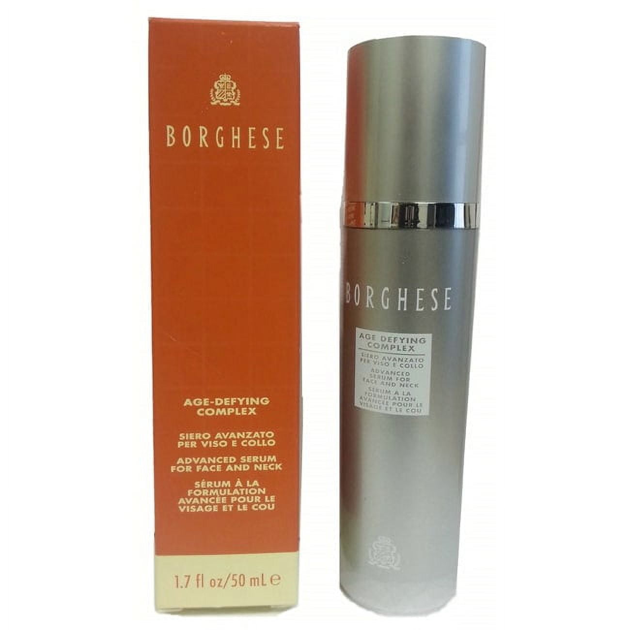 Borghese Age Defying Complex Advanced Serum for Face and Neck, 1.7 Ounce