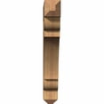 thumbnail image 6 of Ekena Millwork 5 1/2"W x 38"D x 38"H Olympic Craftsman Smooth Bracket, Western Red Cedar, 6 of 13