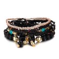 thumbnail image 1 of Conjunto de pulseras de tejido elástico multicapa bohemio para mujer, combinación de cuentas de corazón, mariposa, mal de ojo, pulsera, amuleto, regalos de joyería Tan Jianjun  unisex, 1 of 2