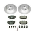 thumbnail image 2 of Power Stop Rear Euro-Stop ECE-R90 Certified Brake Pad and Rotor Kit ESK6152, 2 of 5