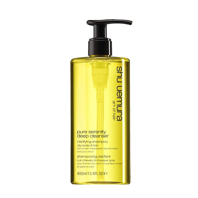 Champú clarificante Shu Uemura Pure Serenity: elimina la suciedad y la acumulación de productos, equilibra y elimina el exceso de grasa
