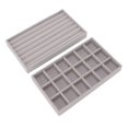thumbnail image 4 of Jewelry Storage Box, Multifunctional Space Saving Adjustable Jewelry Selection Box Various Grid  for Jewelry Storage, 4 of 8