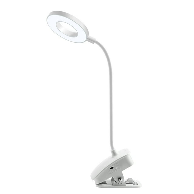 Labymos USB Clip-on Table Lamp Touching Control LEDs Eye-caring Night Light 360° Flexible Lighting Angle