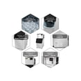 thumbnail image 4 of Máquina de Hielo en Cubo 230 kg/día, Depósito Integrado 200 kg, Diseño Modular Compatible con Dispensador, Acero Inoxidable 304, Refrigerante R290, FAHIEL-230, 4 of 11