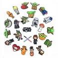 thumbnail image 4 of 25 Pcs Baby Yoda Shoe Charms for Clog Sandals, Cute Shoes Decoration Charms for Teen Adults, 4 of 4