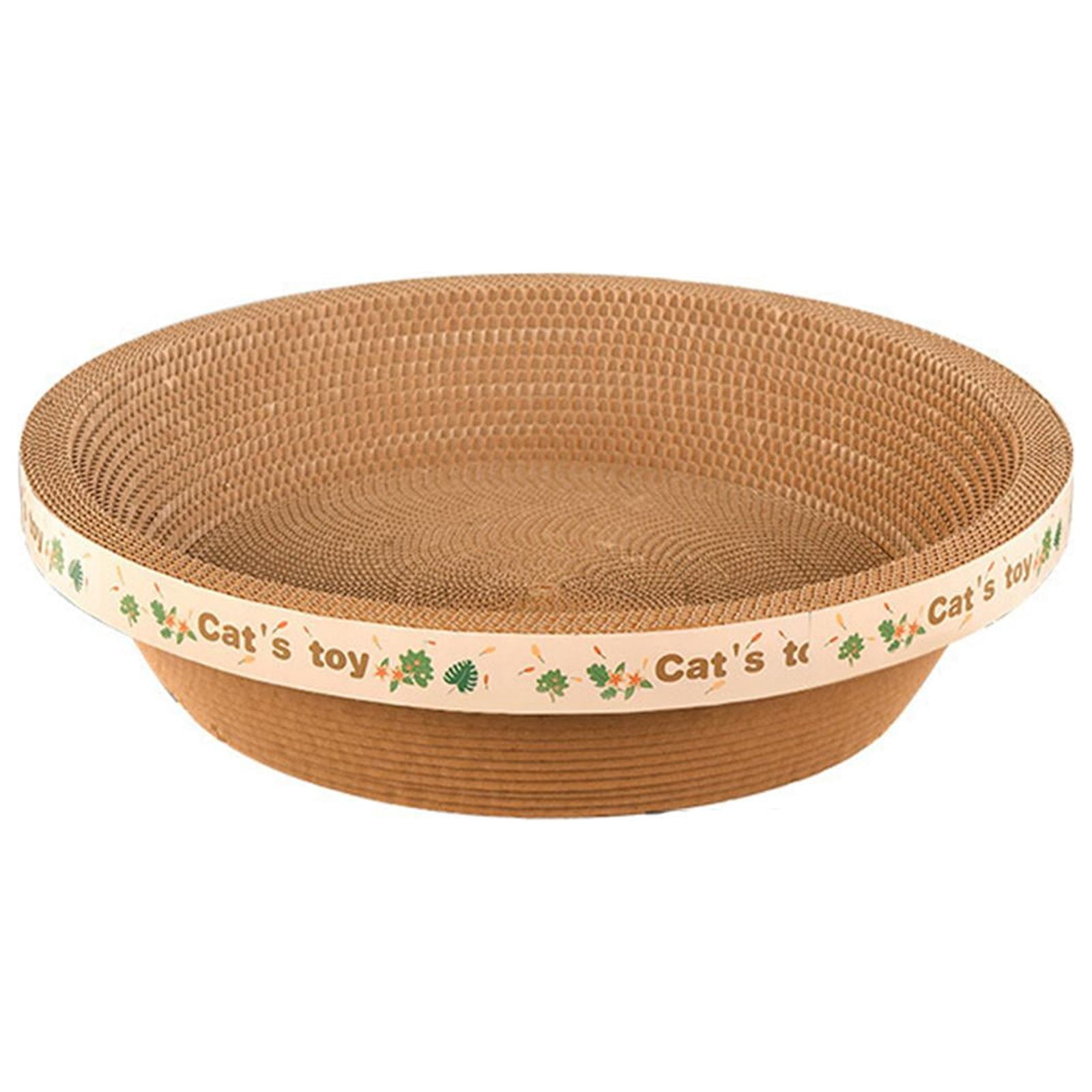 Bvdfgk Cat Scratcher Cardboard Furniture Protection Lounge Cat Beds Scratch Pad Durable large with stickers