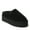 Black, variant on Fireside by Dearfoams Women's Queenstown Genuine Shearling Platform Clog Slipper
