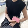 thumbnail image 2 of Soft Pu Leather Coin Purse, Compact Design, Exquisite Appearance For Women, Twist Clasp Mini Wallet With Stylish Design, Suitable For Shopping (4Pcs), 2 of 5