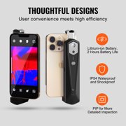 KFFKFF Thermal Camera is Available for Android and IOS at 256 x 192 Infrared Resolution with WiFi