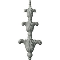 Ekena Millwork 5 1/8"W x 13"H x 1"P Milton Drop Onlay