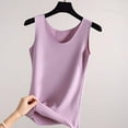 thumbnail image 3 of Womens Cotton Thermal Fleece Lined Underwear Tops Cami Tank Top Vest, 3 of 8