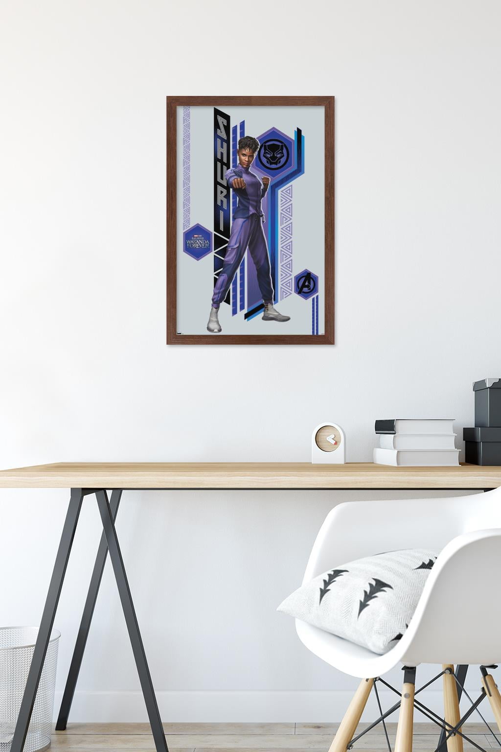 Marvel Black Panther: Wakanda Forever - Shuri Wall Poster, 14.725" x 22.375" Framed