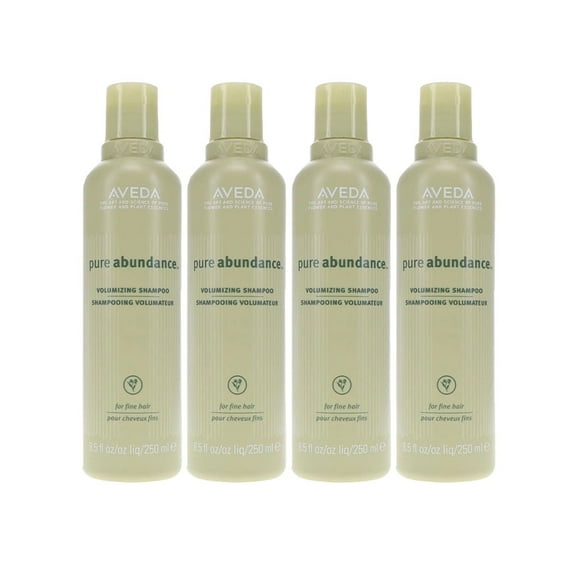 Aveda Pure Abundance Volumizing Shampoo For Fine Hair 8.5 oz (Pack of 4)