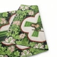 thumbnail image 6 of PHYHOO St Patricks Day Garden Flags for Outside Double Sided, Lucky AND Religious Cross Small Yard Decoration, Seasonal Spring Celebration Decor White, 6 of 6