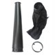 thumbnail image 2 of Rubber Blower Black Short Suction Nozzle DUB182 DUB183 Blower Vacuum 123245-4 Blow Pipe Blower Accessories, 2 of 11
