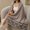 Coffee,C, variant on Plaid Trim Cotton Bath Towel 27.56 x 55.12 Inch, Highly Absorbent Soft Adult Shower Wrap Towel, Quick Dry Durable Bath Sheet for Bathroom Daily Shower Home Use