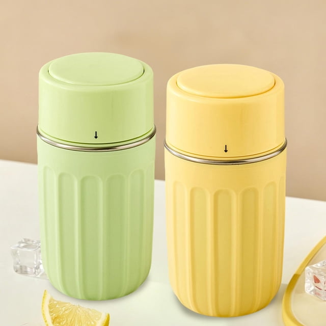 TTJ Gobelet Machine Portable pour Boisson Froide, Gobelet en Acier Inoxydable 304, Moule à Glace, Tasse Réutilisable, Contenant de Refroidissement pour Café, Jus et Boissons d'Été