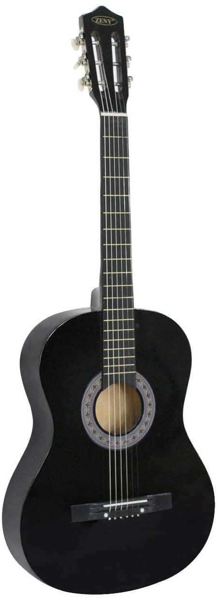 ANHXN  Acoustic Guitar w/Gig Bag Strap Pitch Pipe Extra Strings Set Pick for Kids Beginners Starter Youths Students Right-handed