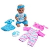 My Sweet Love Blue Clues & You Baby Play Set, Deep Skin Tone, 8 Pieces