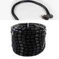 thumbnail image 1 of Cord Protector, Wire Loom Tubing Cable Sleeve, Electric Wires Covers Protect Wires From Rabbits, Cats and Other Pets Chewing, for USB Cable Power Cord, 1 of 7