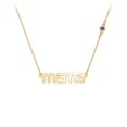 thumbnail image 1 of Collier « Mama' » avec Pierre de Naissance Satellite, 1 of 4
