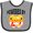 Heather and Black, variant on Inktastic Powered by Chicken Nuggets Boys or Girls Baby Bib