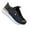 Black, variant on GiLiling Women's Walking Sneakers PU Leather Lace Up Round Toe Platform Casual Shoes Fashion Sneakers for Outdoor Running