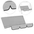 thumbnail image 6 of Water Garden Swing Seat Cover Durable Protection Porch Seat Sunscreen Gray, 6 of 8