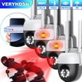 thumbnail image 2 of Cámara de vigilancia IP impermeable para exteriores, Monitor de protección de seguridad, Webcam inteligente, 4 piezas, 2MP, 2,4G/5G, Wifi, tienda y calle, 2 of 4