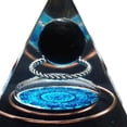 thumbnail image 2 of Kuymtek Cristal Orgonita Pirámide Obsidiana Curación Reiki Chakra Oficina, 2 of 8
