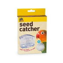 Prevue Pet Mesh Seed Catcher White Small