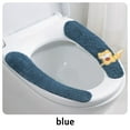 thumbnail image 4 of Household Toilet Seat Thickened With Handle Winter Toilet Ring Washable Sets Wear Knitted Toilet Seat, 4 of 4