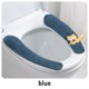 thumbnail image 5 of Asiento de inodoro para decoración del hogar, grueso y con asa, para invierno, lavable, de punto, para baño, 5 of 5