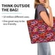 thumbnail image 2 of Fotbe Red Lips Kissing Bolsa Tote Estética de Lona con Estampado para Mujer - Bolsa Reutilizable de Hombro Casual para Vacaciones, Compras, Trabajo y Gimnasio, 2 of 8