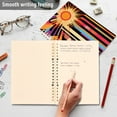 thumbnail image 4 of FORMRS 1-Subject Spiral Notebook 8" x 5" College Ruled 60 Refillable Sheet A5 Hard Cover, 2 Pack, Futuristic Sun, 4 of 7