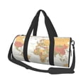 thumbnail image 1 of Balery World Map 1 Bolsa de Gimnasio para Mujeres y Hombres, Bolsa de Viaje Impermeable, Bolsa de Fin de Semana con Compartimento para Zapatos y Bolsillo Húmedo, 1 of 6