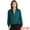 Blue Green, variant on Zip Up Coat Long Sleeve Outerwear  Lightweight Top XS Dusty Pink
