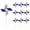E, variant on 3 Pack Pinwheels Patriotic Decorations, American Flag on Stick Wind Spinners with Stake for Independence Day, Memorial Day Julys of 4th Party Supplies