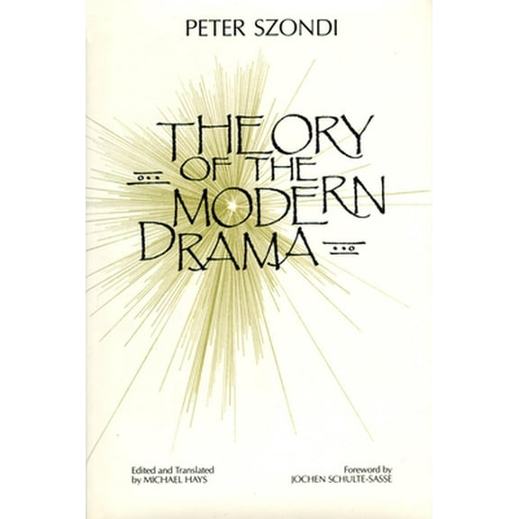 Theory of Modern Drama (Paperback)