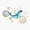 1pcs, variant on Blue Whale Surrounded by Bubbles Life Sticker