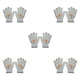 thumbnail image 2 of Guantes para Niños Qarigey Cubiertas de Dedos Gris, 2 of 6