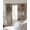 SaddleBrown, variant on Brown Blackout Curtains for Bedroom/Living Room, Thermal Insulated Kitchen Curtains, Oil Painting Abstract Art Contemporary Grommet Darkening Window Treatment Drapes 27.5"x39"x2