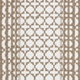thumbnail image 4 of SAFAVIEH Montauk Cara Geometric Cotton Runner Rug, Taupe/Ivory, 2'3" x 7', 4 of 5