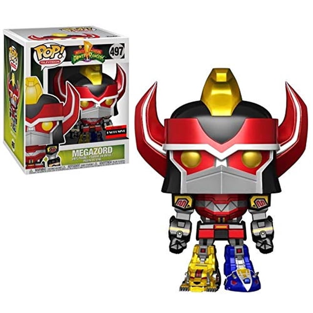 Funko Power Rangers Metallic Megazord 6 pulgadas Pop Vinyl Figure (AAA Anime Exclusive)
